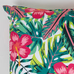 Tropical Indoor Outdoor Cushion Set Of 4 Water Resistant Cushions