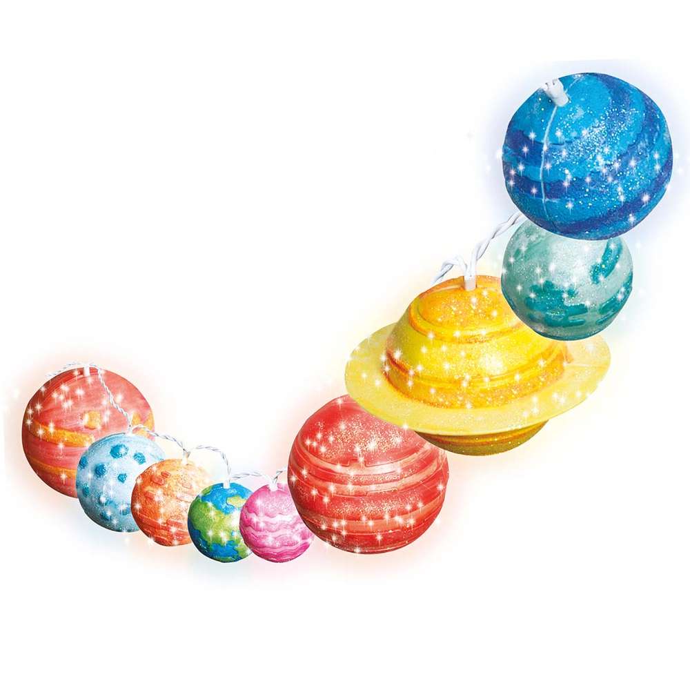 Steam Powered Kids - Solar System String Lights