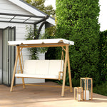 3-seater Swing W/ Upf30+ Canopy | Beige