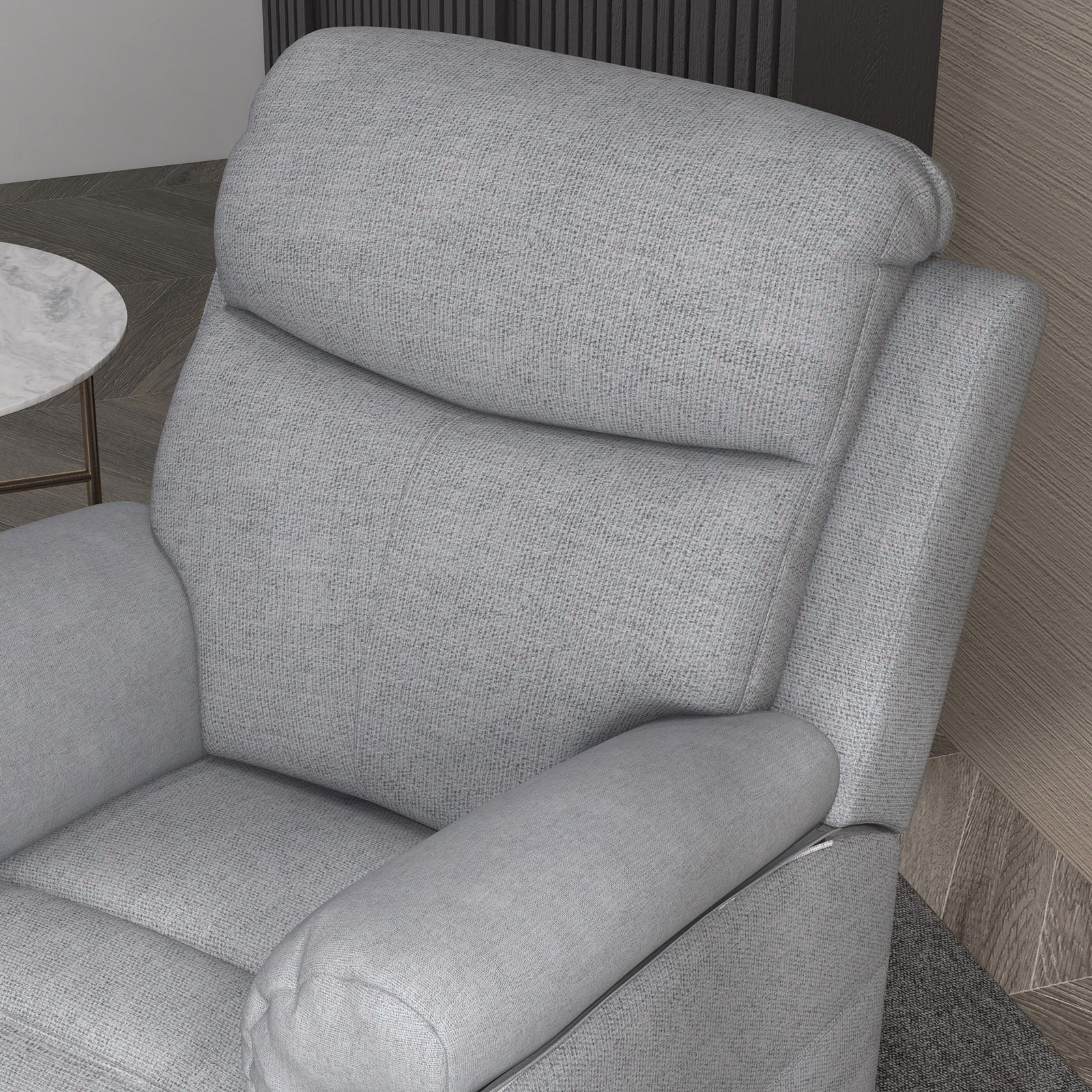 Power Lift Recliner Electric W/ Remote Control Grey