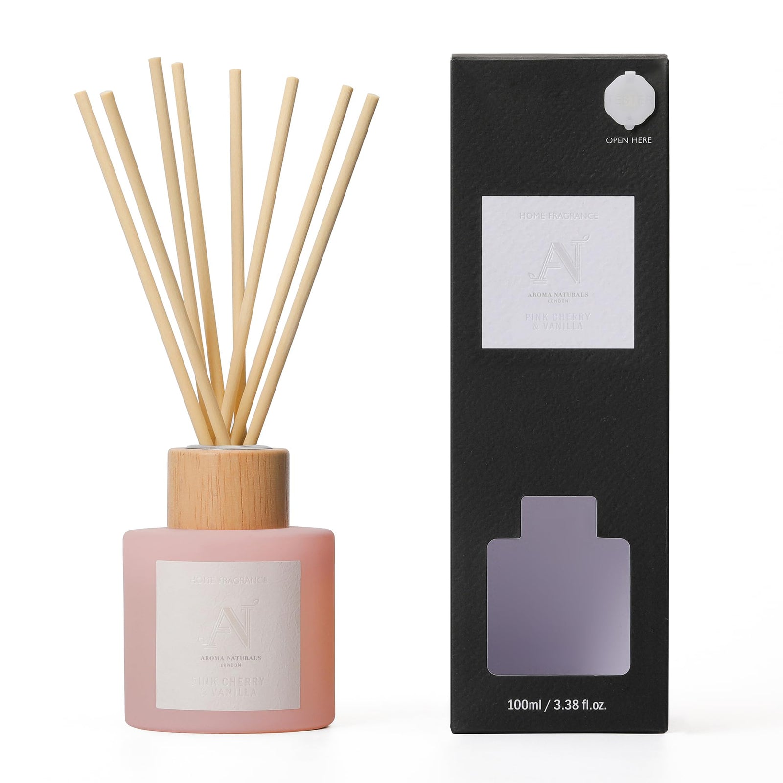 Frosted Decadence Reed Diffuser Pink Cherry & Vanilla Scent