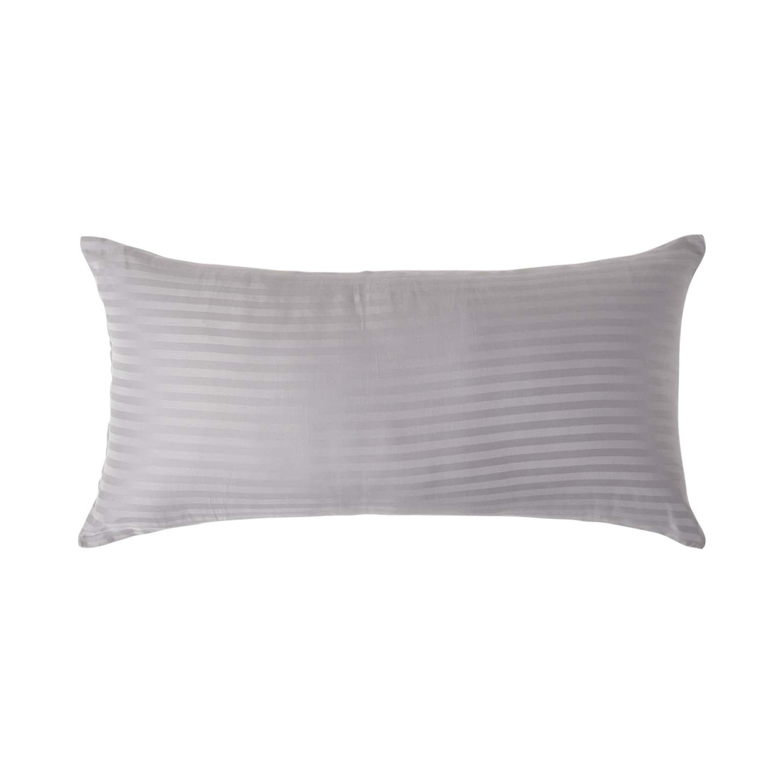 European Size Egyptian Cotton Pillowcase 330 Tc | 40 x 80cm | Grey