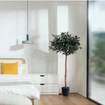 120cm/190cm Tall Artificial Olive Tree Decorative Plant In Planter | Small