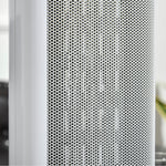 45 Degree Oscillating Table Top Space Heater Remote Timer