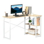 Folding Corner Desk With Shelves, Home Office
