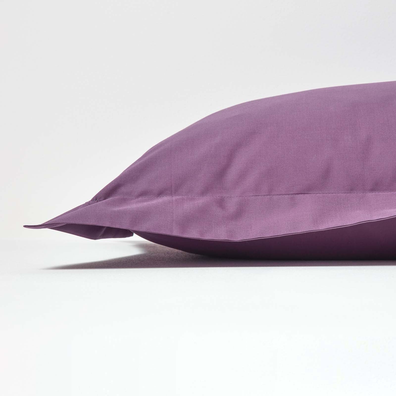 Egyptian Cotton Oxford Pillowcase 200 Tc | 48 x 74cm | Grape