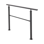 Outdoor Carbon Steel Step Handrail Railing Kit | Medium