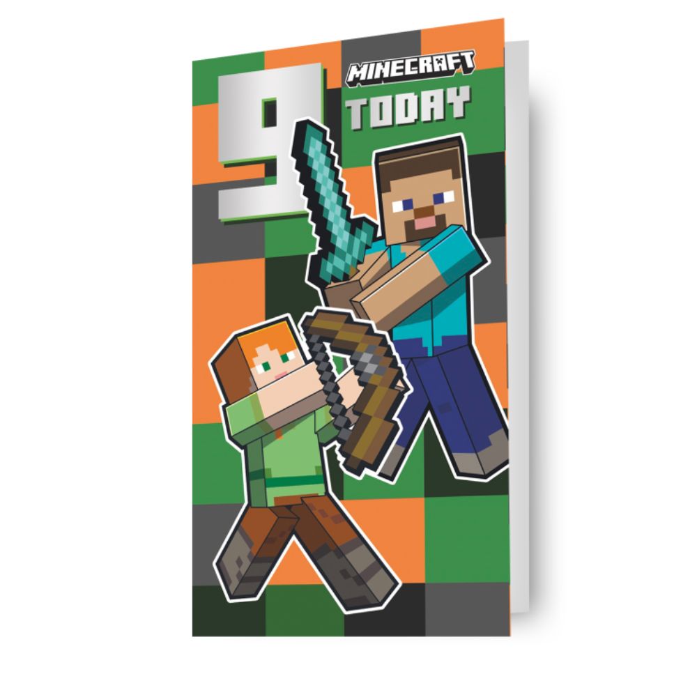 Age 9 Birthday Card Official Product