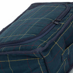 H091 Polyester Blue Tweed Cooler Picnic Bag