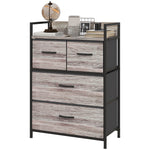 Bedroom Chest Of Drawers 4/5/6/7 Drawer Dresser W/ Shelf | Small