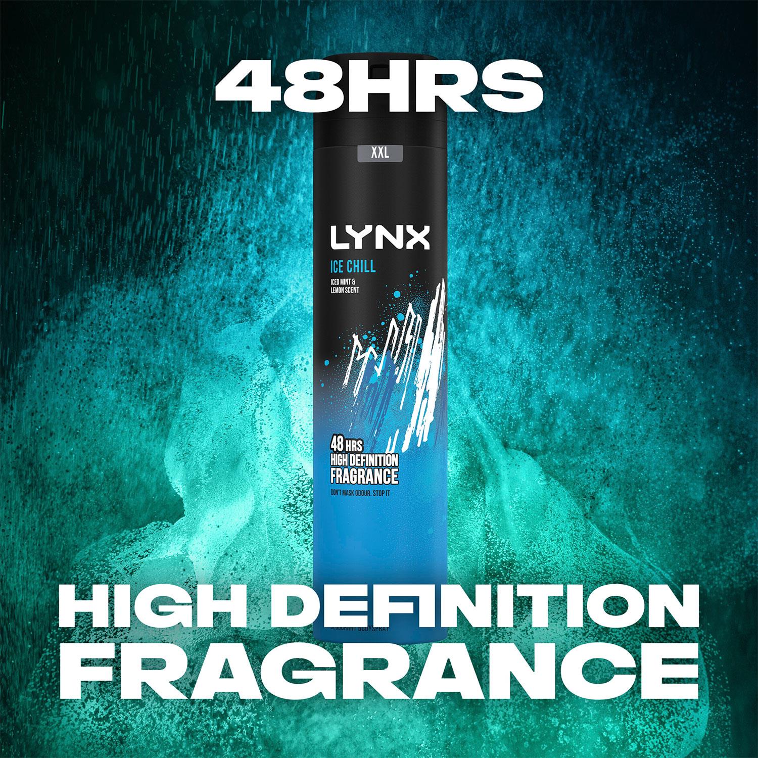 Xxl Ice Chill 48-hour High Definition Fragrance Body Spray Deodorant, 250ml | Set of 36