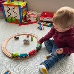 My First Wooden Train Set