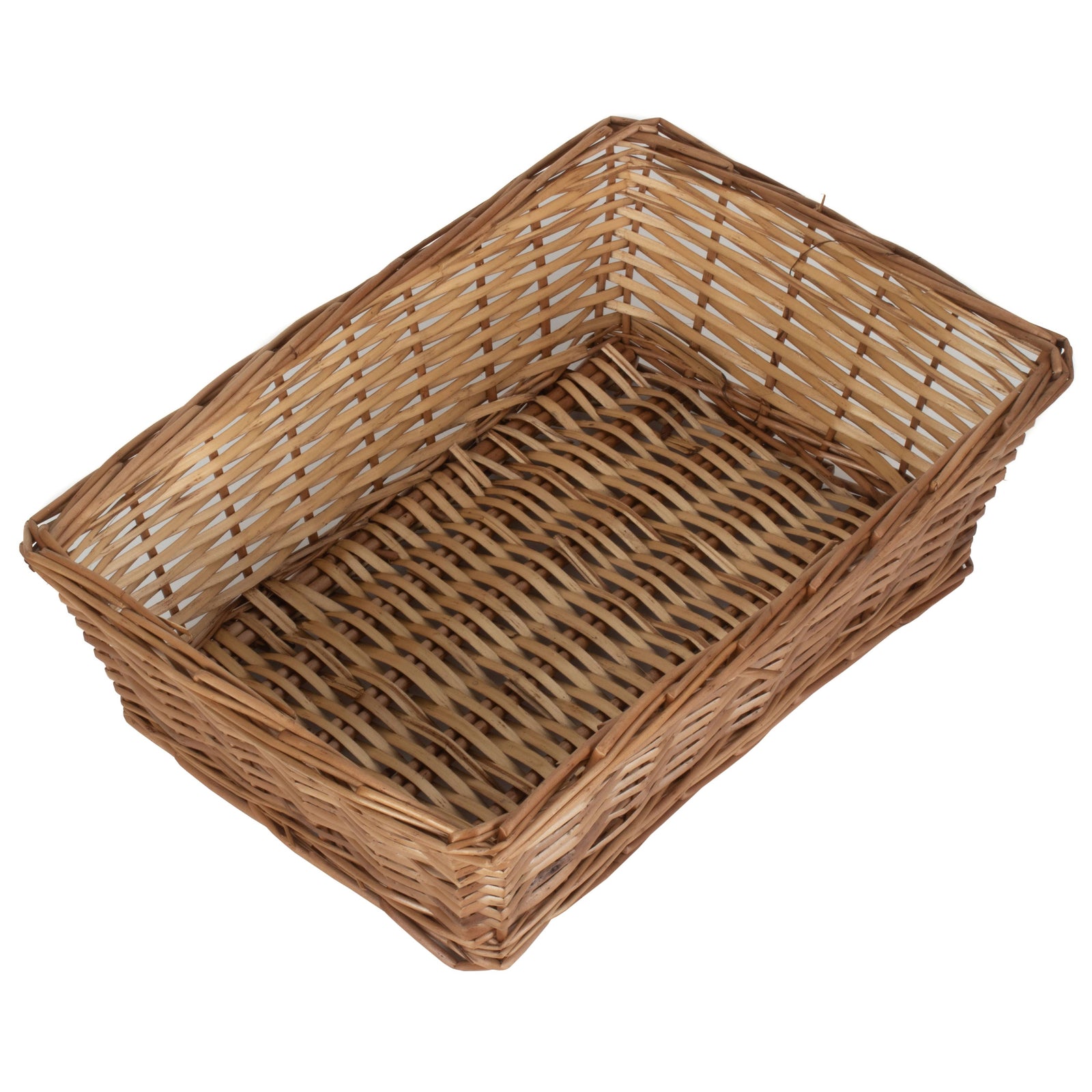 Tapered Split Willow Tray | Large | Brown