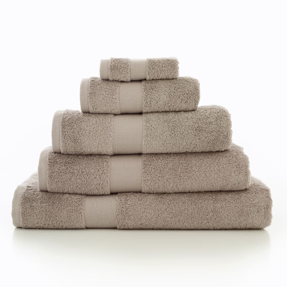 Egyptian Embrace Towels – 550gsm Egyptian Cotton, Fluffy Soft & Highly Absorbent | Face Cloth (x4) | Brown