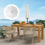 Upf 50+ Replacement Parasol Canopy Parasol Cover Replacement | Cream