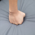 7pc Rattan Garden Furniture Dining Set Wicker Conservatory | Gray