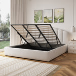 Ranson Fabric Ottoman Bed Frame | Super King | Beige