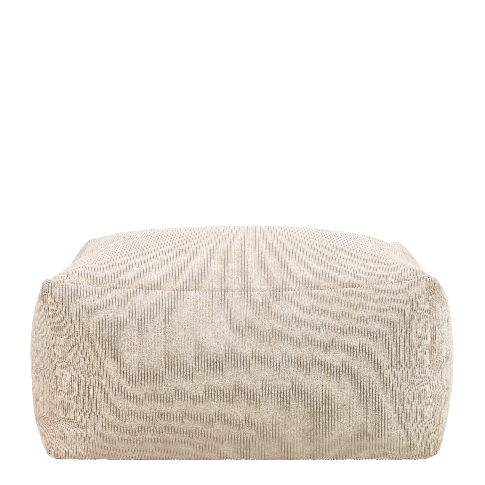 Tetra Cord Extra Large Pouffe | Beige