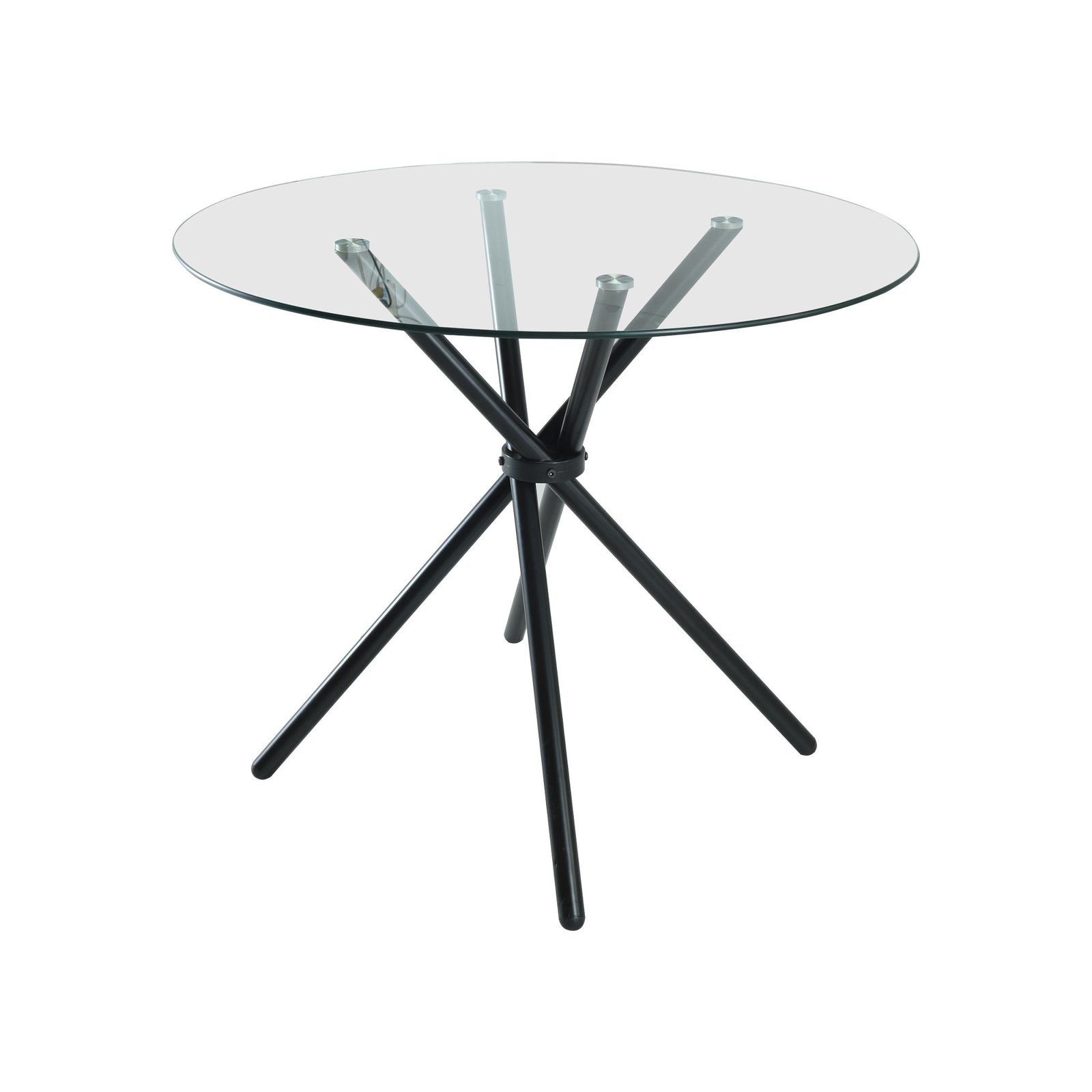 Stylish New York Dining Table Set With 4 Amelia Velvet Chairs | Grey