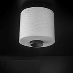 Toilet Roll Holder, Black Matt, Wall-mounted, 12,5 Cm. Collection Bwc