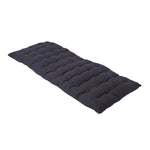 Outdoor Bench Cushion For 2 & 3 Seater Garden Seat Pad For Furniture, Kitchen, Dining & Indoor Use | 2 | Black