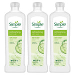 Kind To Skin Refreshing Bath Soak Cucumber Extract Sensitive Skin, 1l 3pk | Set-of-3