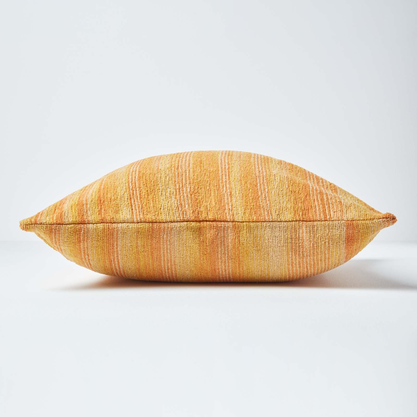 Cotton Chenille Tie Dye Cushion Cover | 45cm x 45cm | Orange