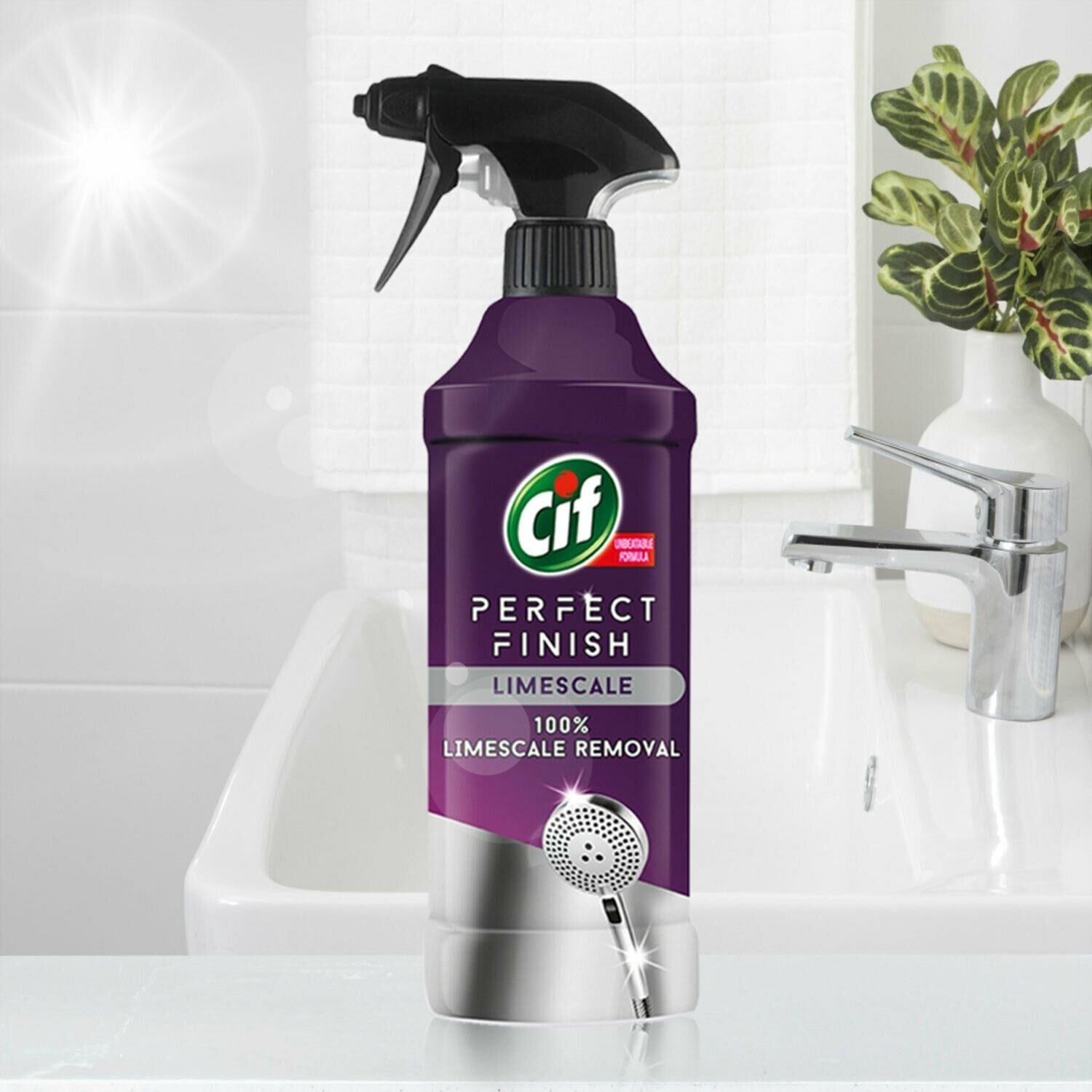 Perfect Finish 100% Limescale Removal Spray 435ml, 2pk