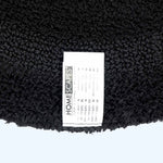 Luxury Reversible Cotton Bath Mat | 80cm | Black