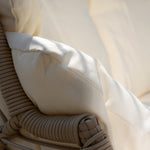 Cocona 2 Seat Standing Egg Chair | One Size | Cream