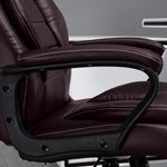 High Back Vibration Massage Chair | Brown