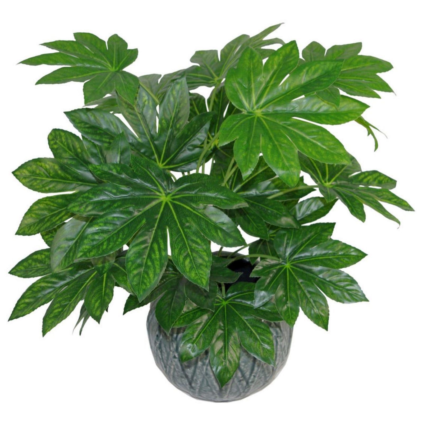 60cm Uk Realistic Large Artificial Foliage Plant With Pot