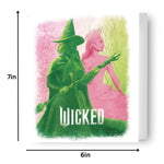 Glinda And Elphaba Illustrated Card Official Product
