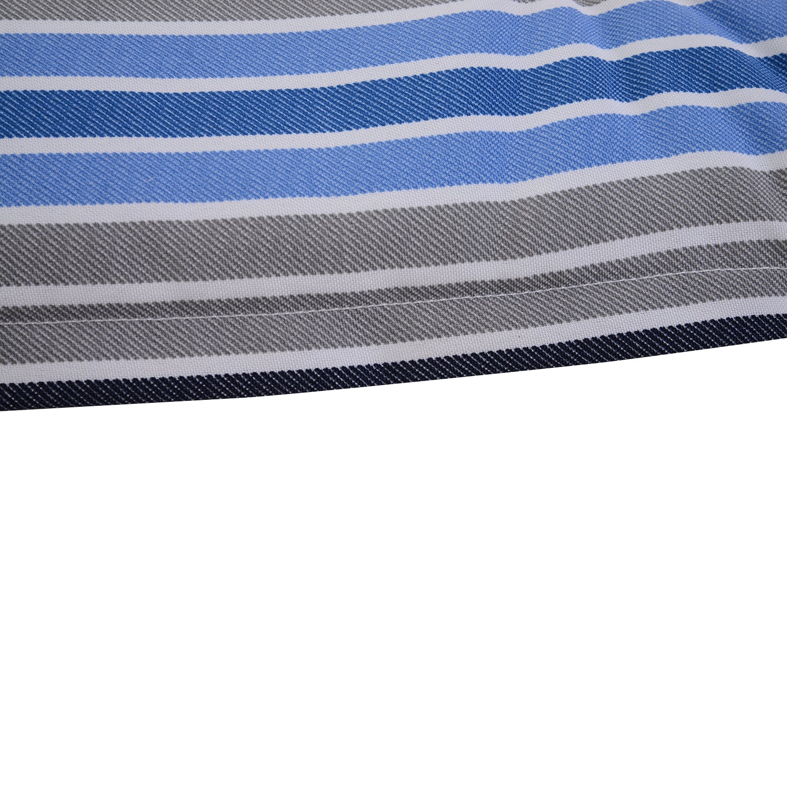 2 Pieces Replacement Cushions For Garden Bench, With Strips | Blue
