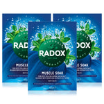 Mineral Therapy Muscle Soak Herbal Bath Salt, 400g, 3 Pack | 3 | Blue