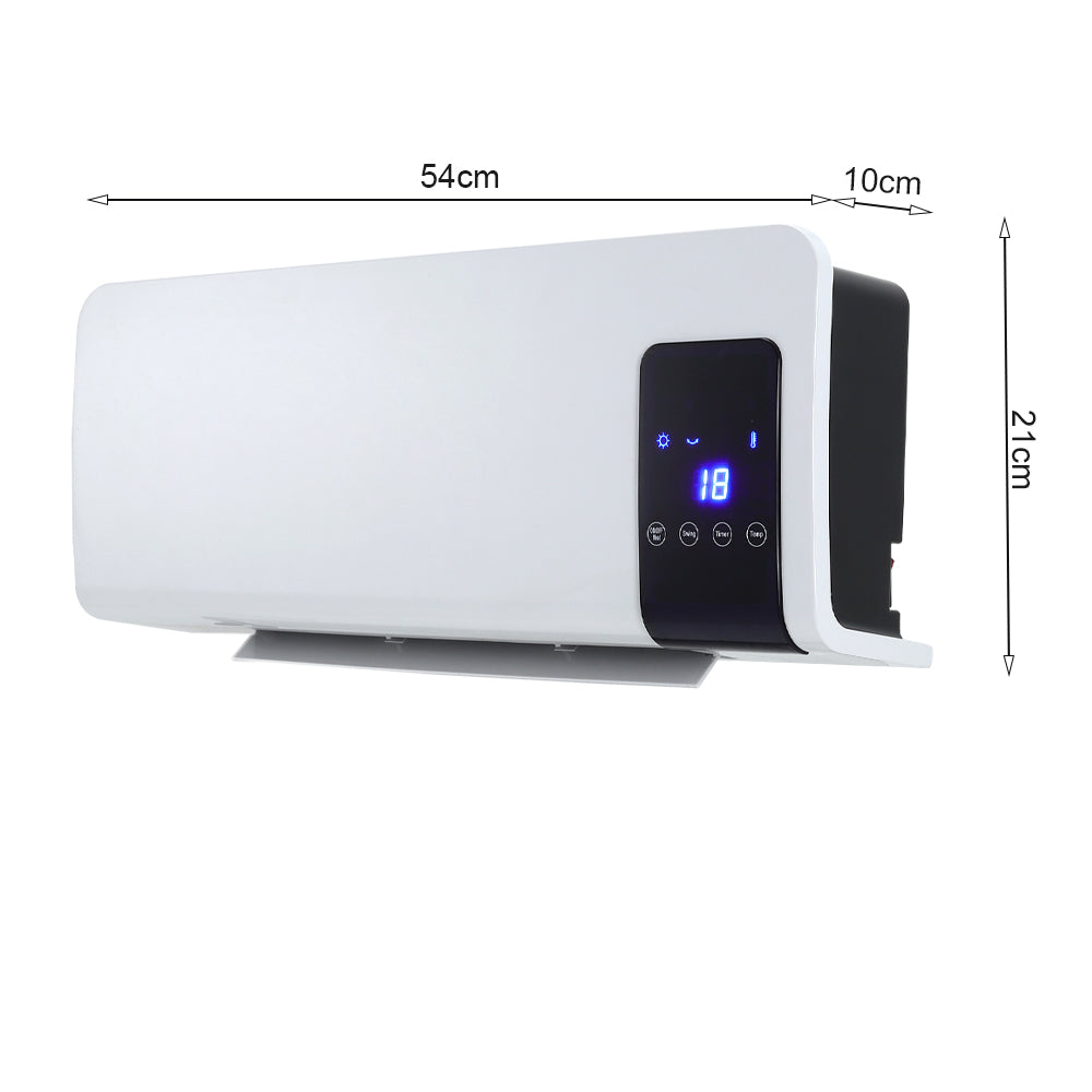Wall Mounted Electric Heater With Remote Control