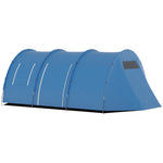5-6 Man Family Tent Camping Tent With Two Room, Floor & Bag