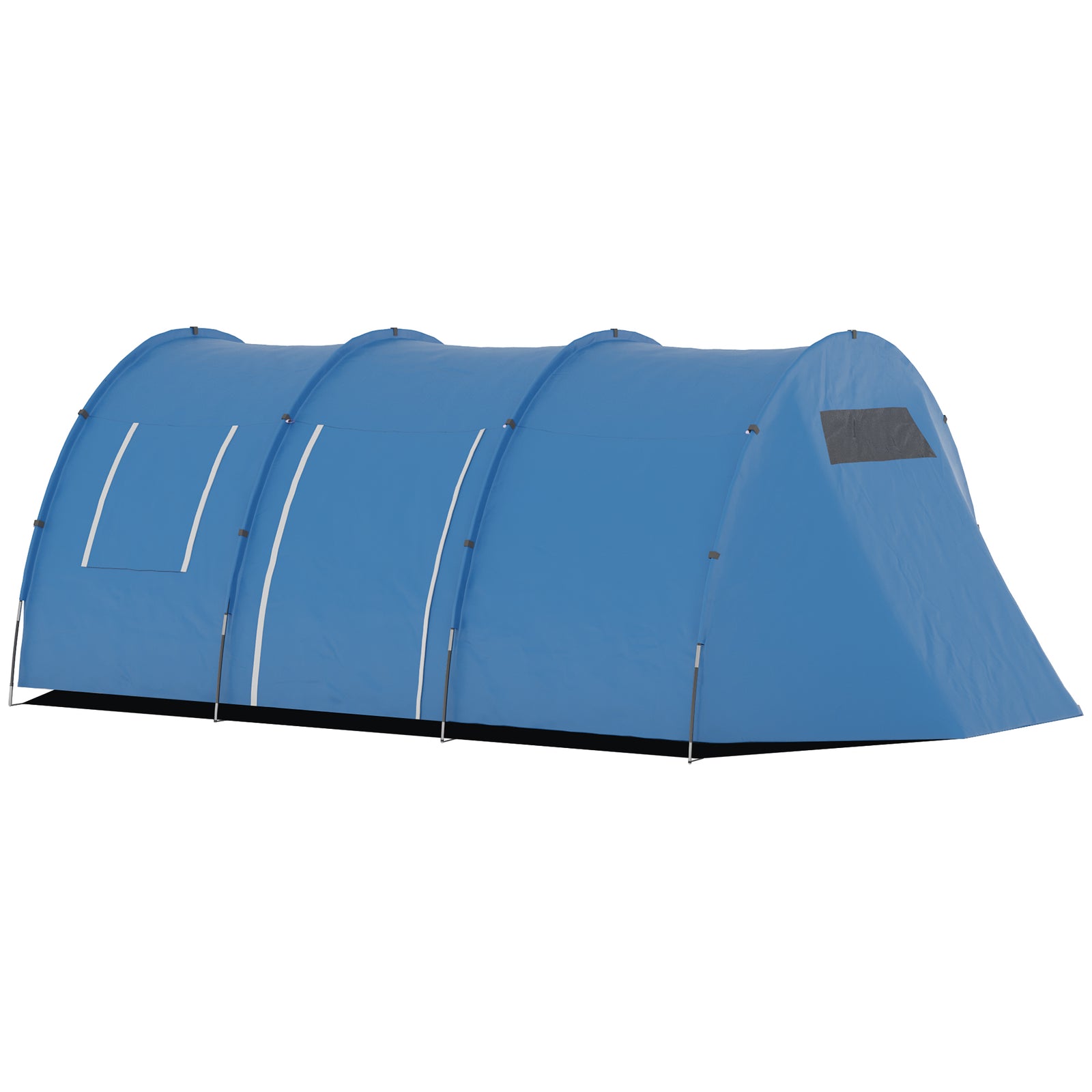5-6 Man Family Tent Camping Tent With Two Room, Floor & Bag