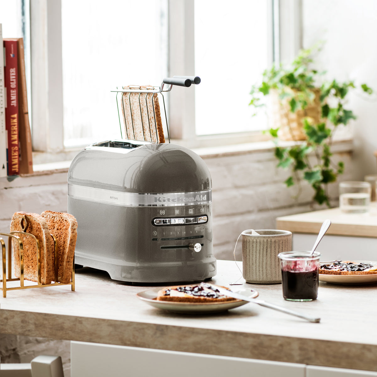 2 Slot Artisan Toaster | Silver