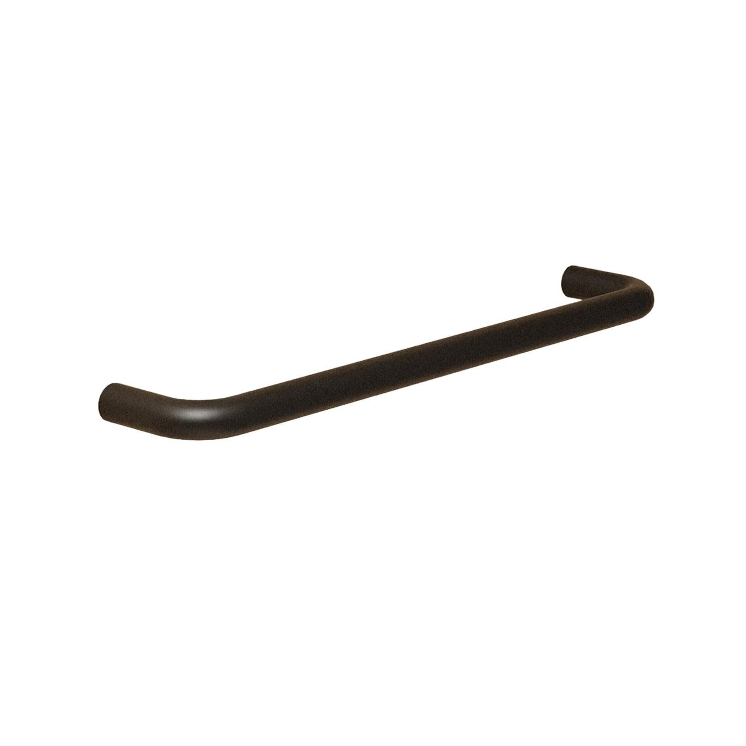 Towel Rail, Black Matt, Wall-mounted, Collection Bwc | 40cm | Matte Black