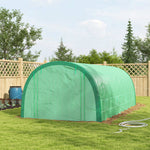 Walk-in Tunnel Greenhouse Upgraded Mesh Door & Windows
