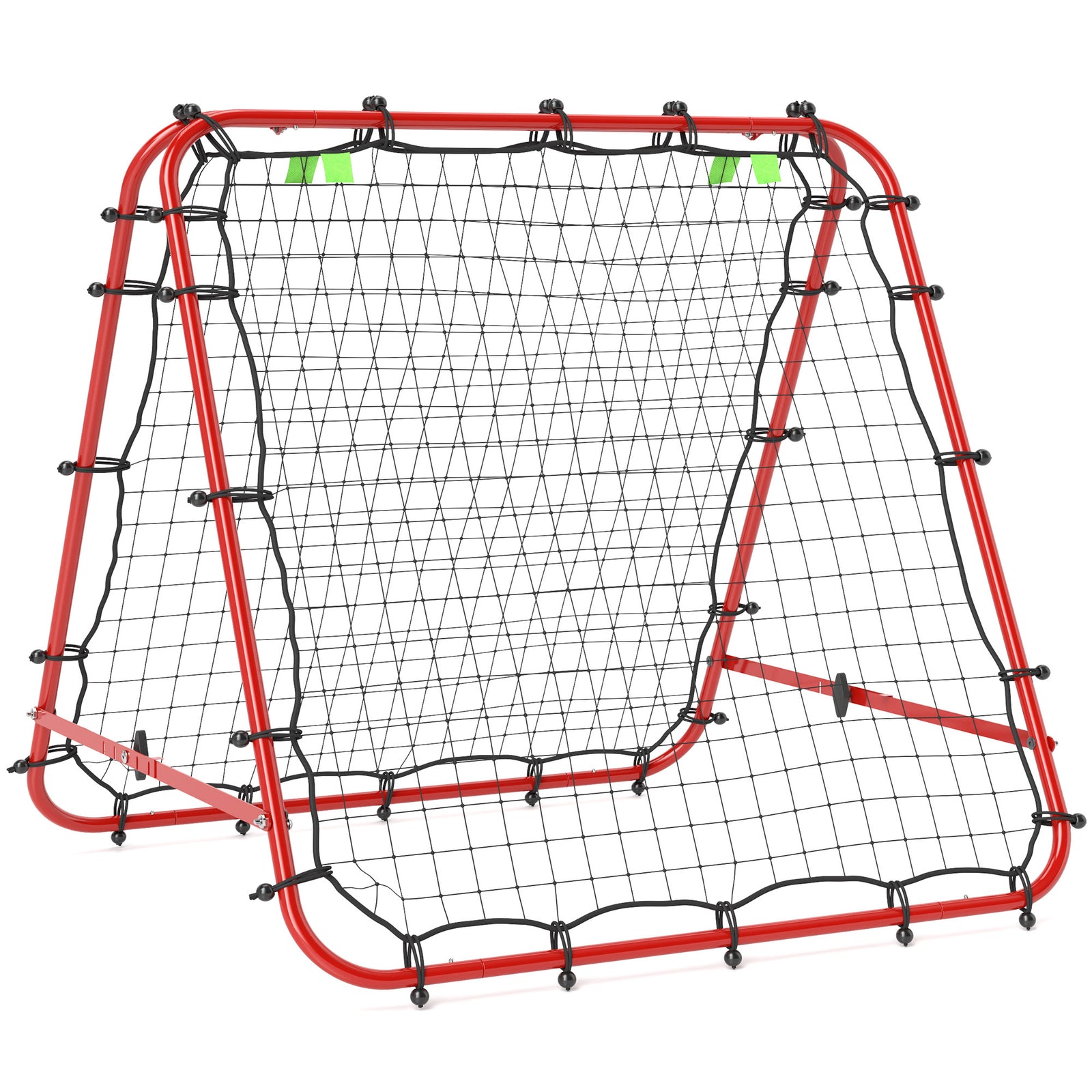 Football Rebounder Net, Adjustable Angles | Red