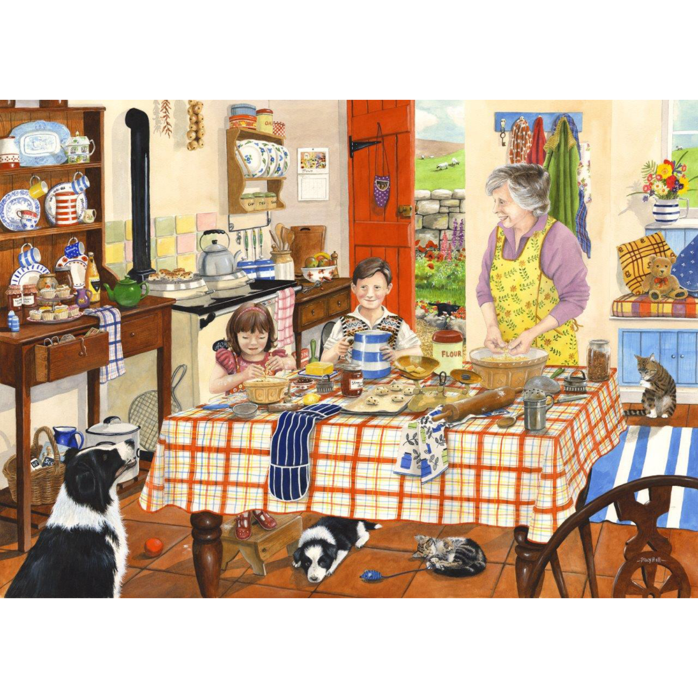 Homemade Scones - 1000 Piece Jigsaw Puzzle For Adults