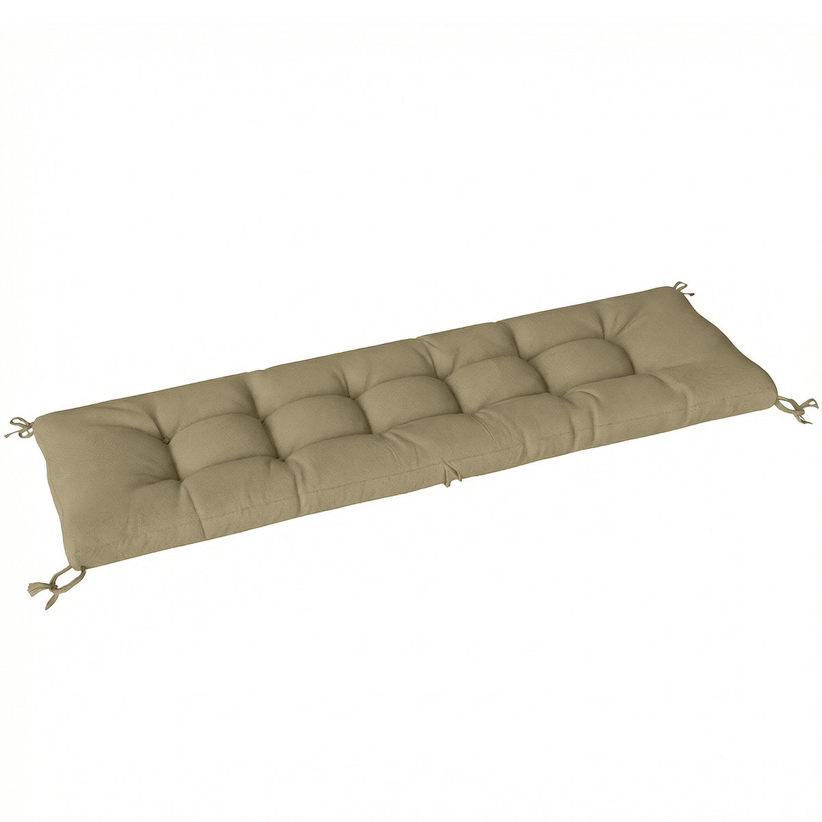 Outsunny Sun Lounger Cushion, Memory Foam Patio Chair Cushion With Ties