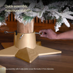 Premium Christmas Tree Stand With 1l Water Reservoir | Gold