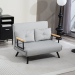 Click Clack 2 Seater Sofa Bed For Living Room, Guest Room | Grey