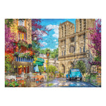 The House of Puzzles Notre Dame Afternoon 1000 Piece Jigsaw Puzzle