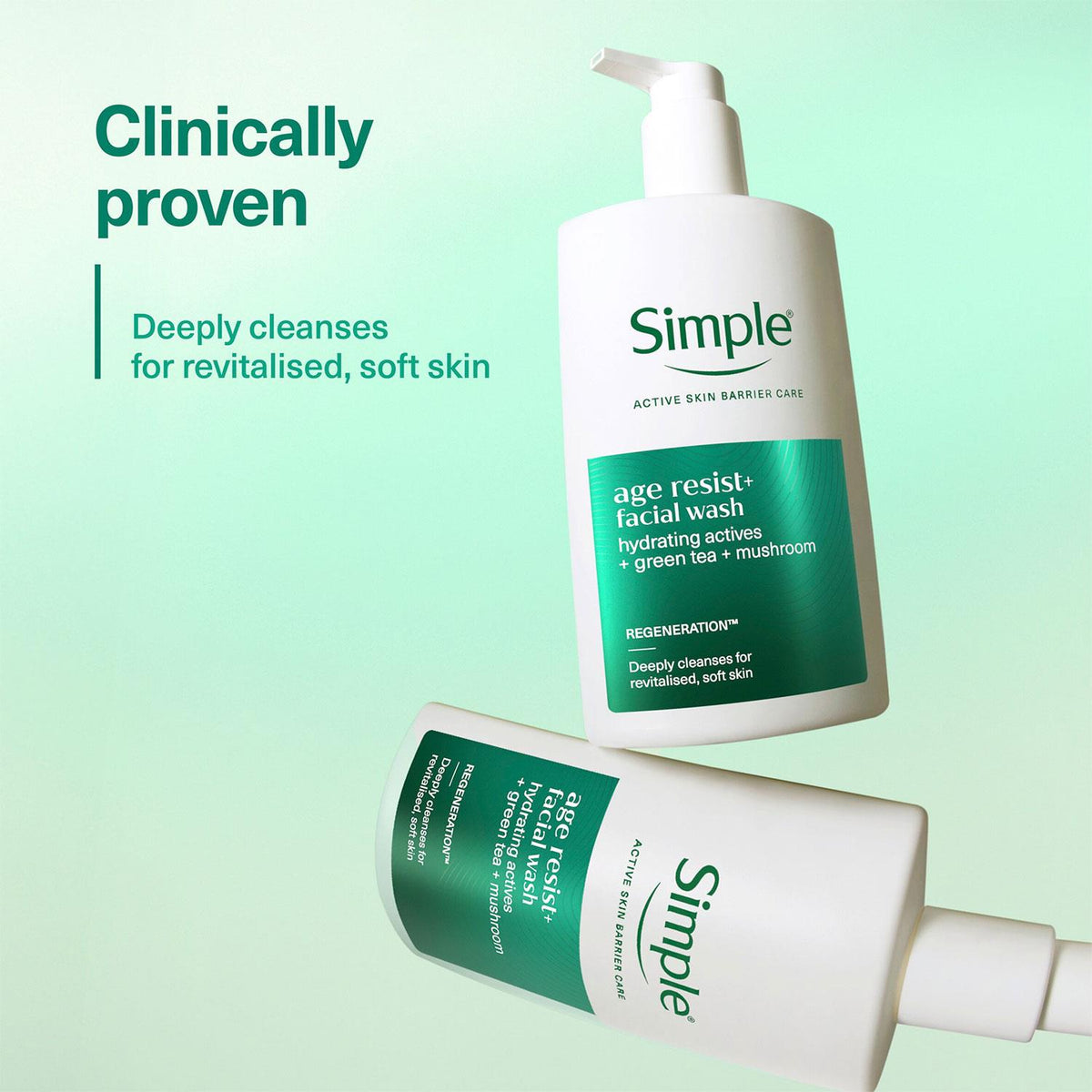 Age Resist+ Facial Wash Anti-ageing Hydrating Cleanser 240ml | Set of 1