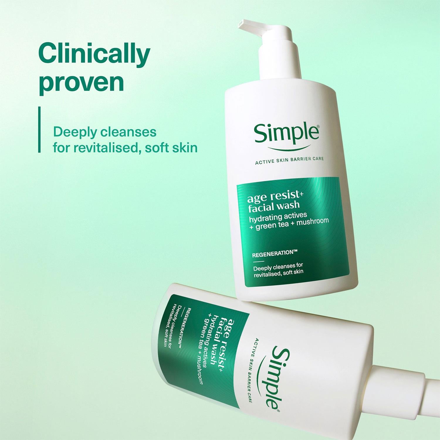 Age Resist+ Facial Wash Anti-ageing Hydrating Cleanser 240ml | Set-of-1