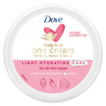 Light One Cream Hydrating Care For Face, Hands & Body, 250ml | Set of 1